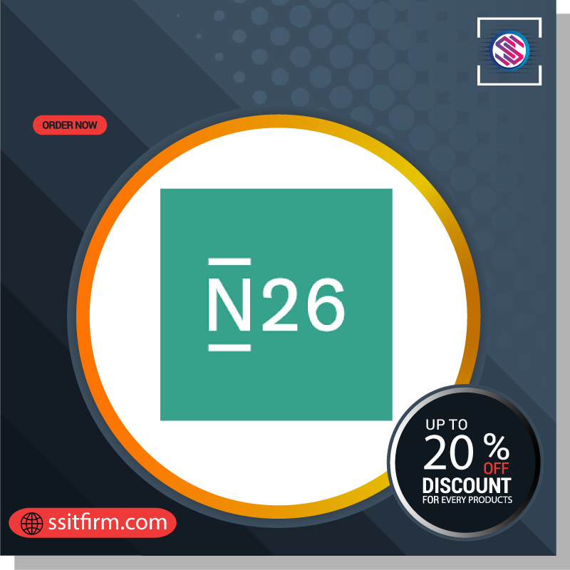 Buy N26 Bank Accounts - 100% Personal & Business Verified