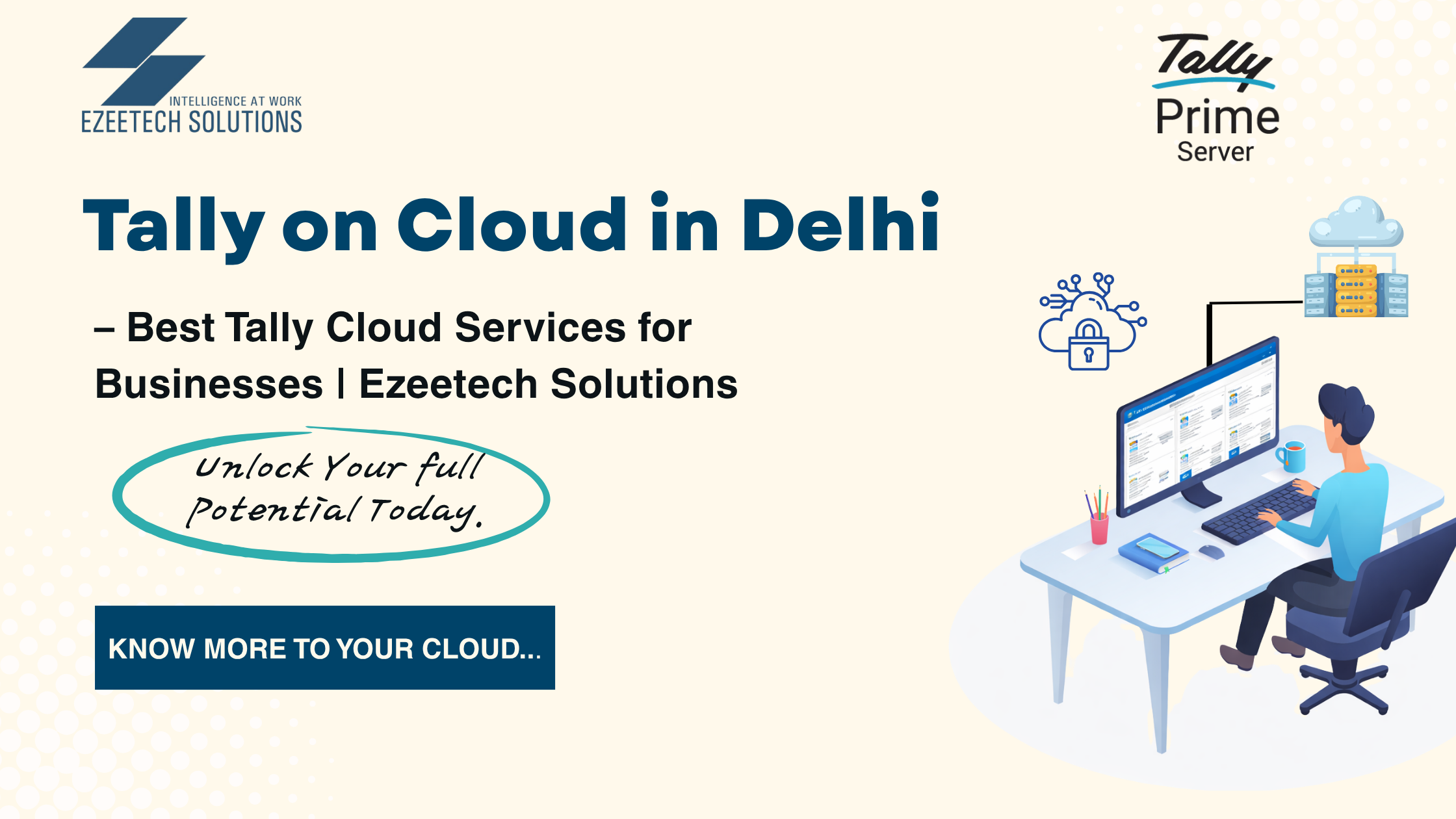 Tally on Cloud in Delhi – Access Your Business Data Anytime, Anywhere - ezeetechonline