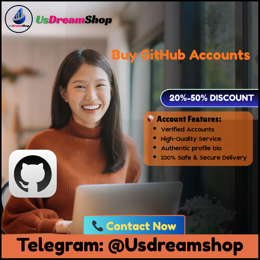 Buy GitHub Accounts - in Bulk (PVA & Aged) 2026