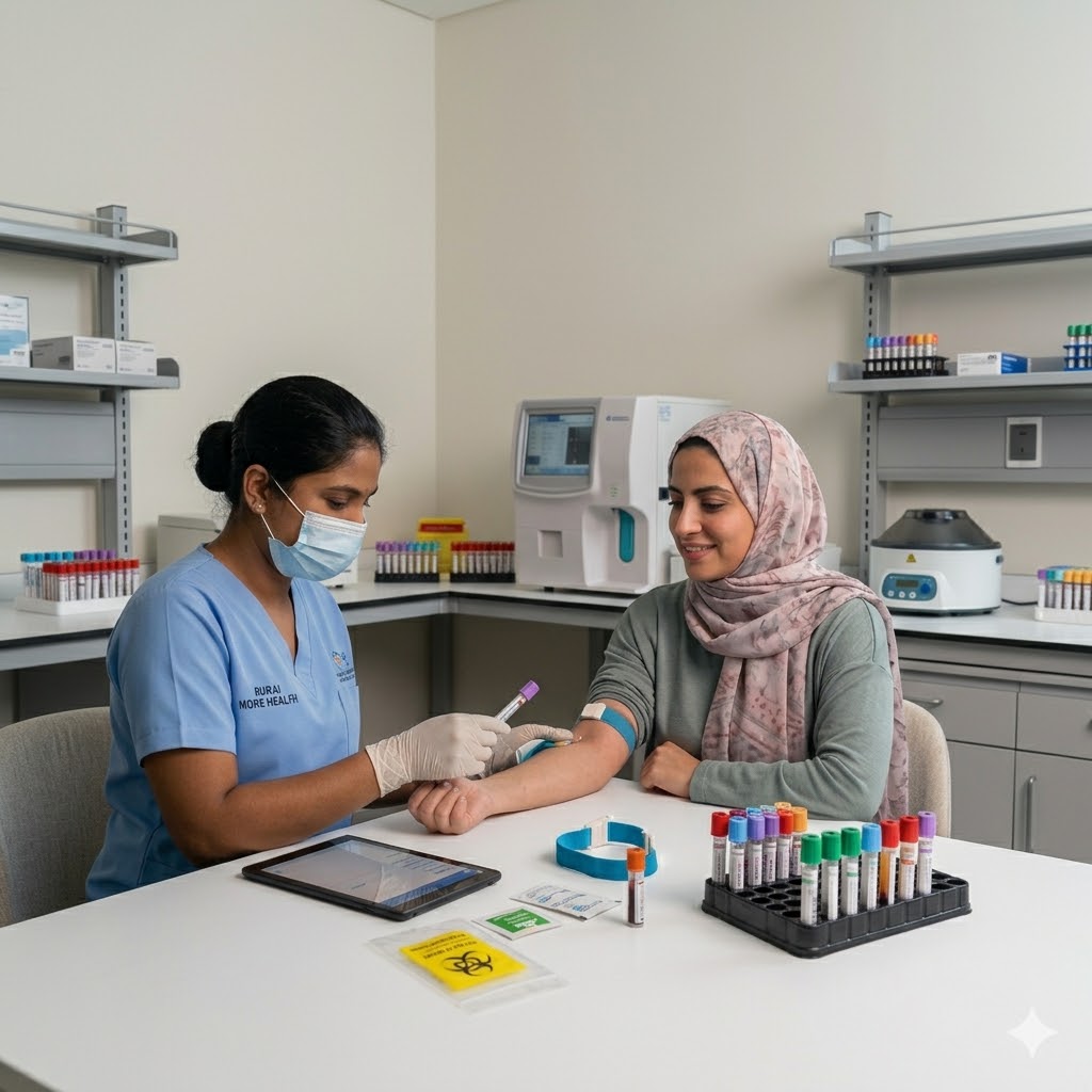 Lab Test at Home Dubai | DHA-Licensed Blood Tests & Results