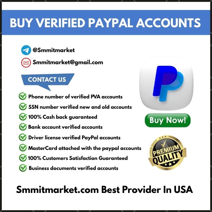 Buy Verified Paypal Accounts - 100% Safe Personal & Business