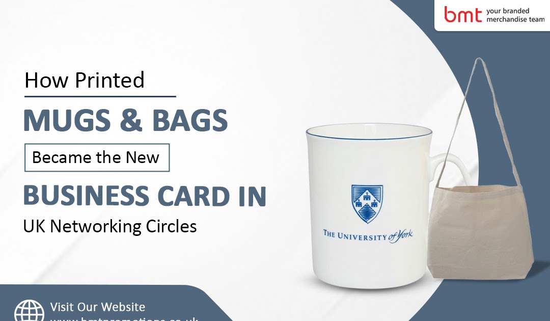 How Printed Mugs & Bags Became the New Business Card in UK Networking Circles