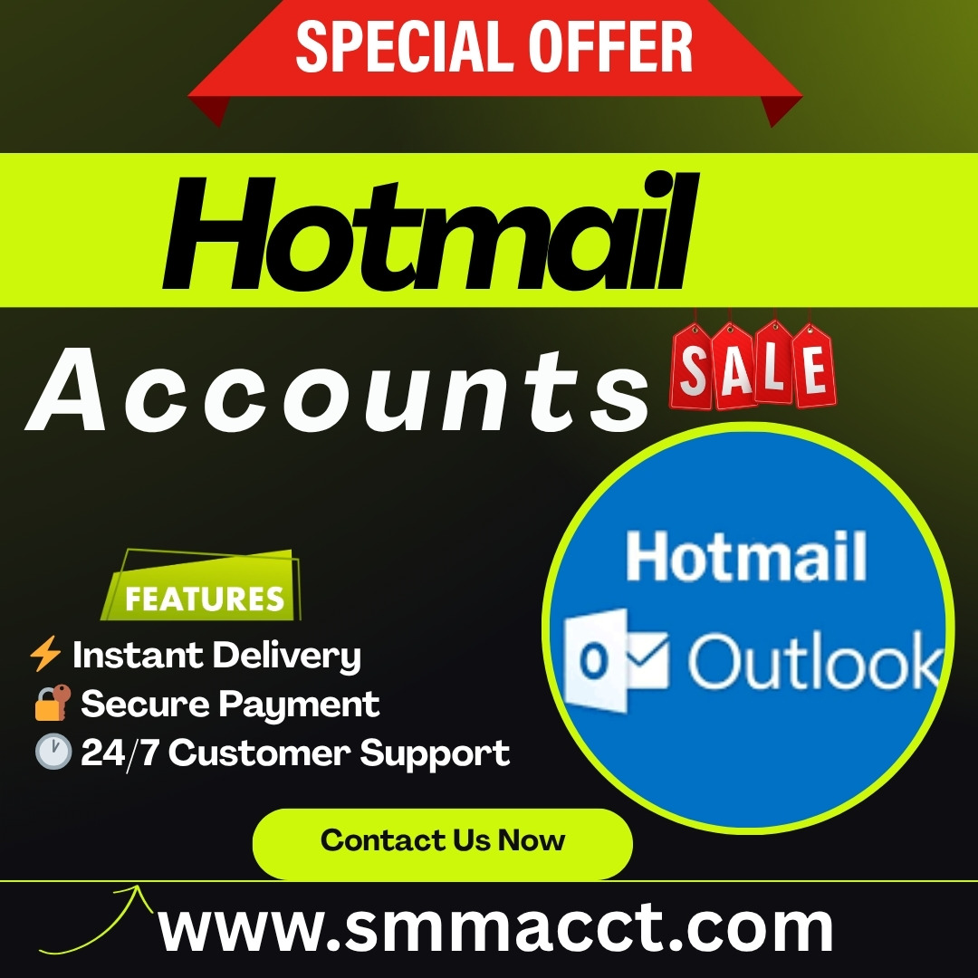 Buy Hotmail Accounts - PVA Aged Outlook Accounts 2026