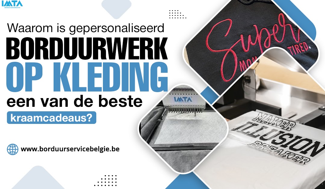 Waarom is gepersonaliseerd borduurwerk op kleding een van de beste kraamcadeaus?