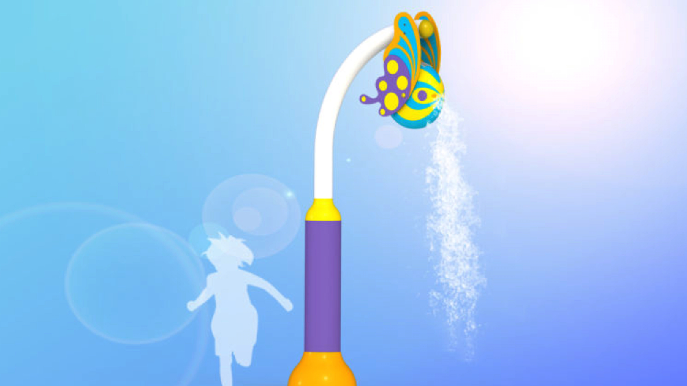 Safe & Fun Aqua Dunk Spray Feature for Kids - Empex Watertoys®