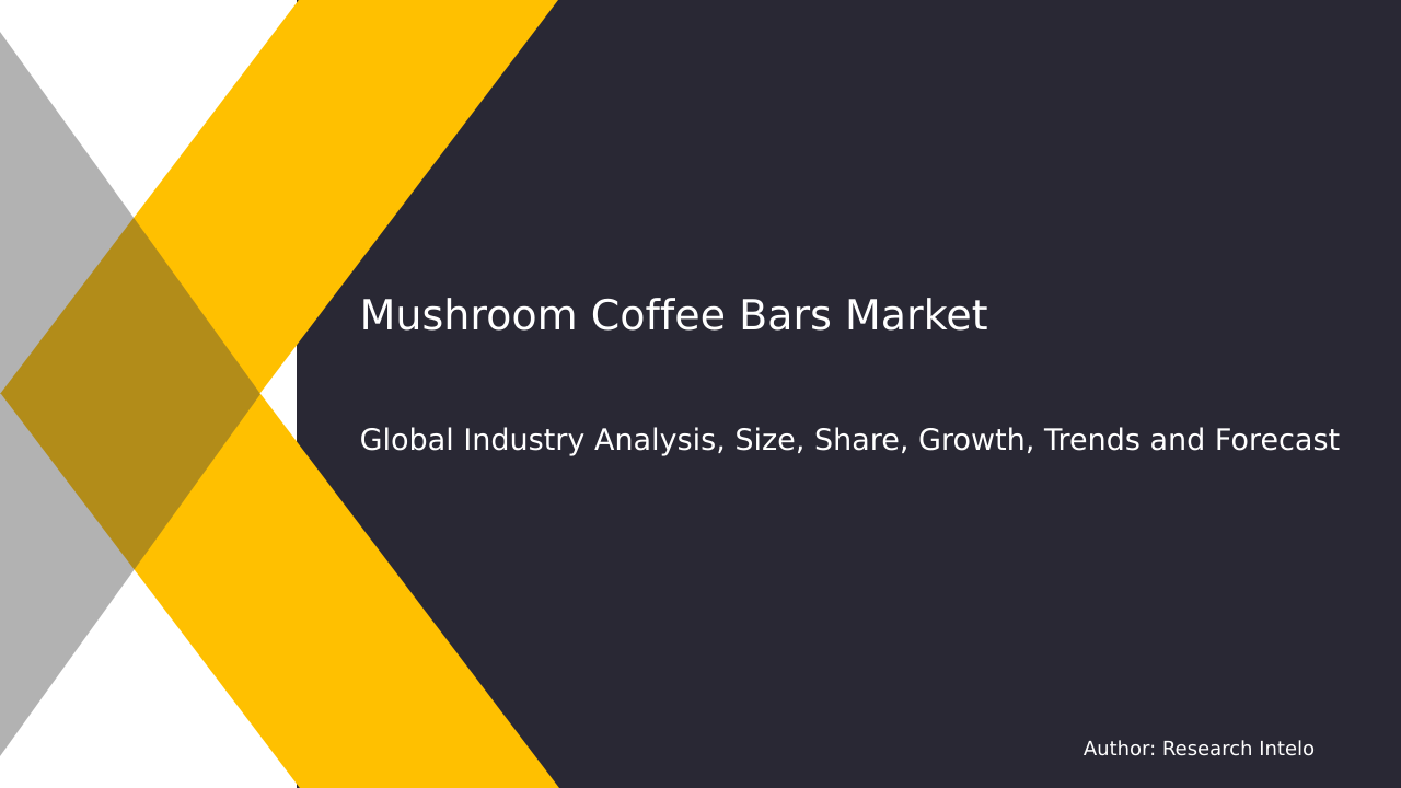 Mushroom Coffee Bars Market Research Report 2033