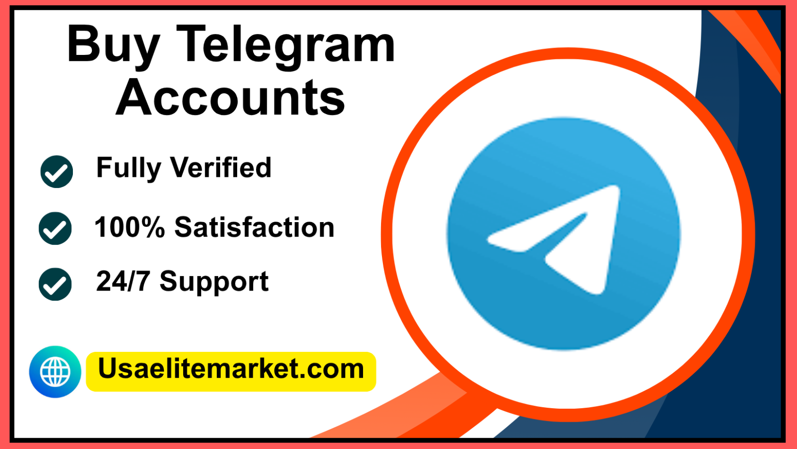 Buy Telegram Accounts - 100% Verified PVA, Aged & Bulk