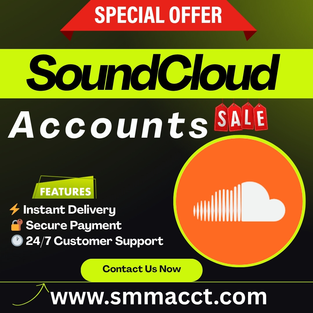 Buy SoundCloud Accounts - Verified & High Quality