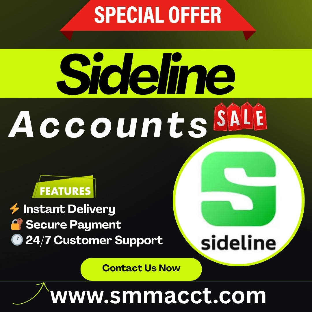 Buy Sideline Accounts - Ready to Use Online