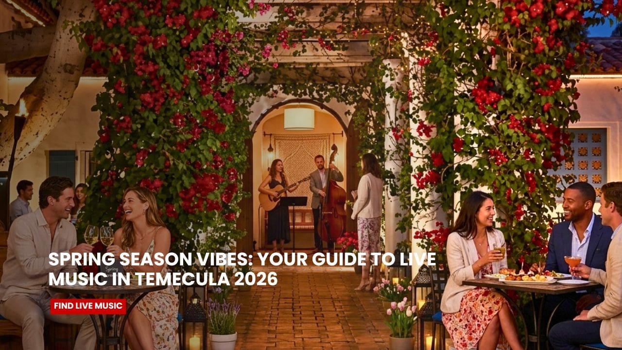 Spring Season Vibes: Your Guide to Live Music in Temecula 2026 - Find Live Music