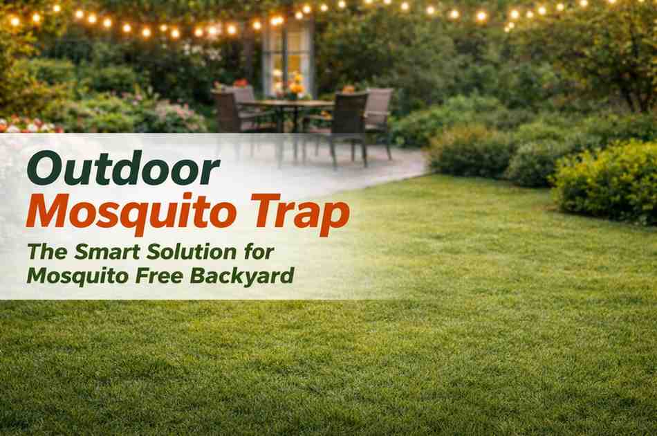 Outdoor Mosquito Trap for Backyard | Effective Mosquito Control