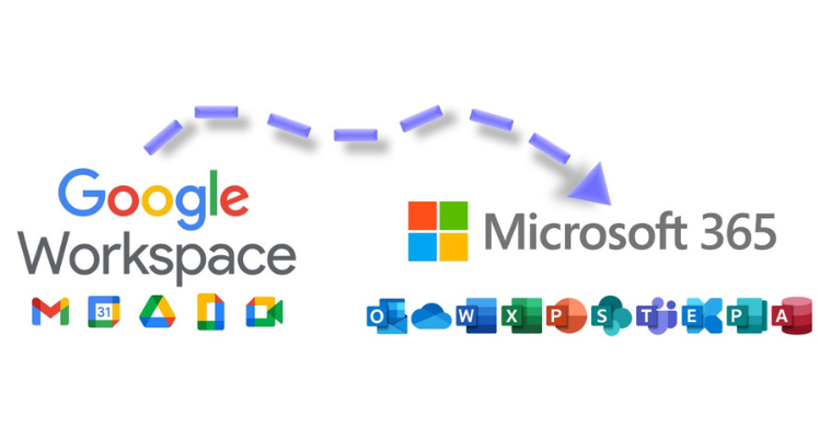 Migrate to Microsoft 365 from Google Workspace | Radiant