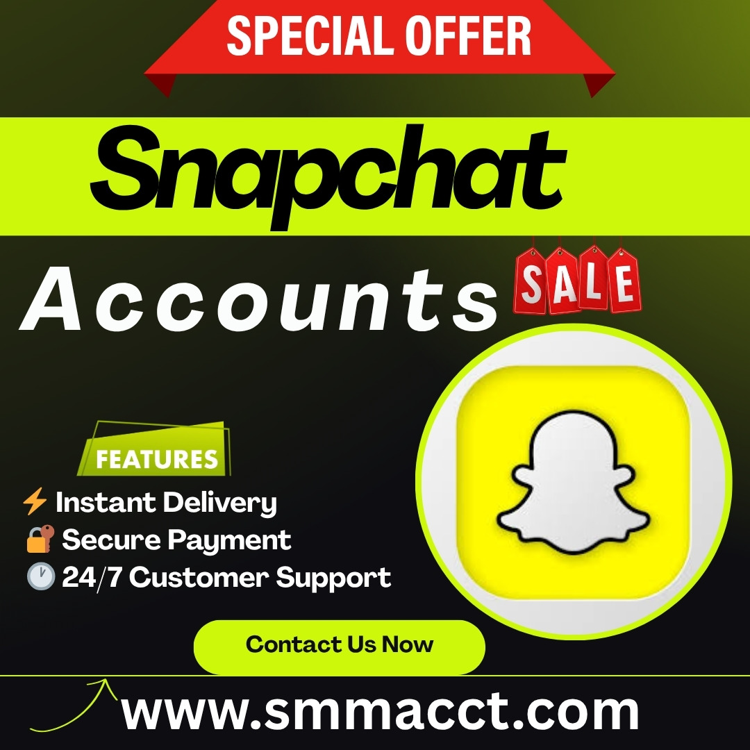 Buy Snapchat Accounts - Verified & Ready to Use Online