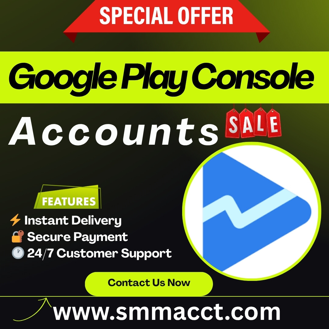Buy Google Play Console Accounts - Ready to Use Access