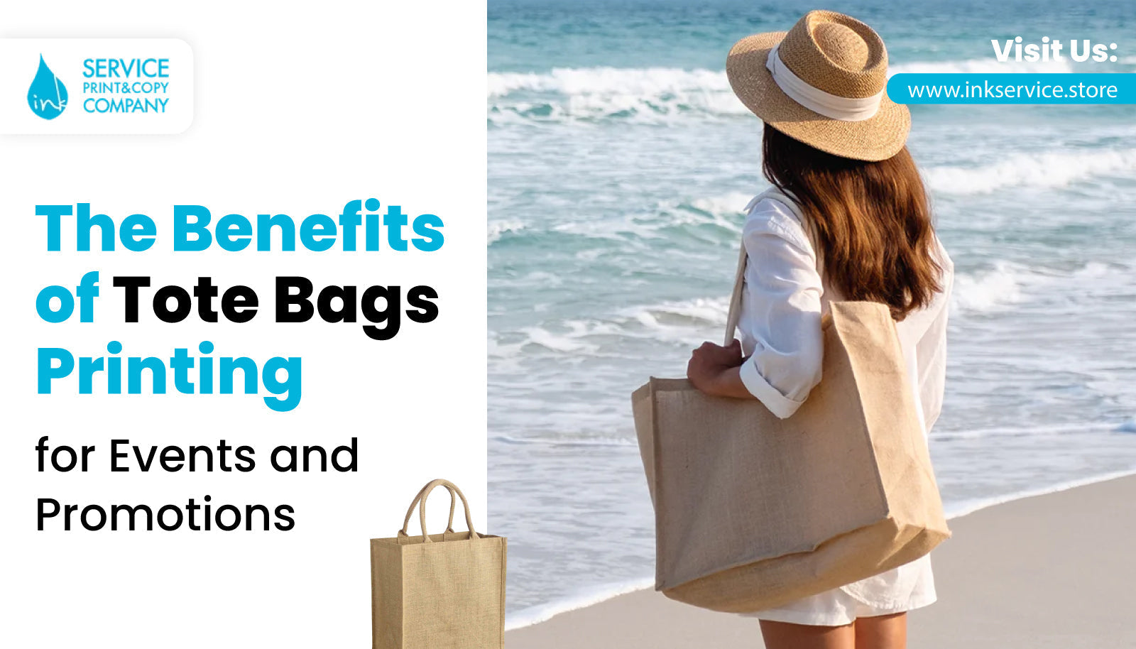 Tote Bag Printing in Kuwait: Benefits for Events & Promotions | Ink Service Kuwait  – Ink Service Online Store