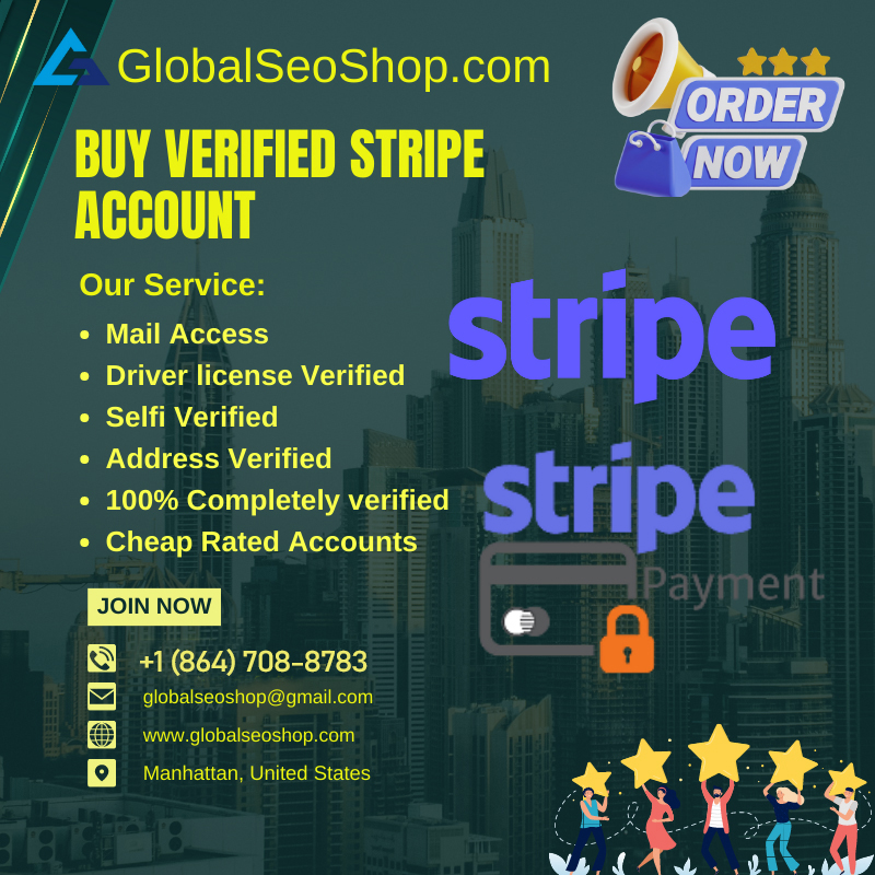 Buy Verified Stripe Accounts for Freelancers and E-commerce -Start Accepting Payments Instantly