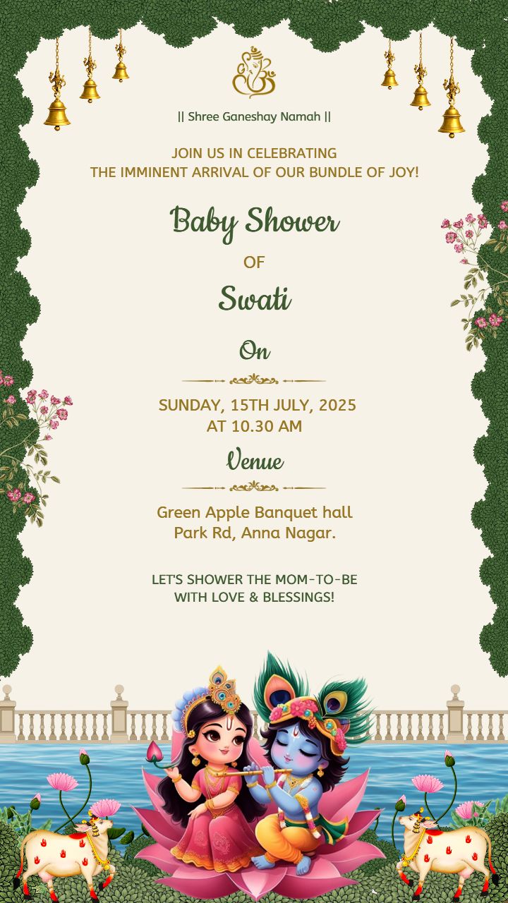 Create Beautiful Baby Shower Invitation Cards Online Free