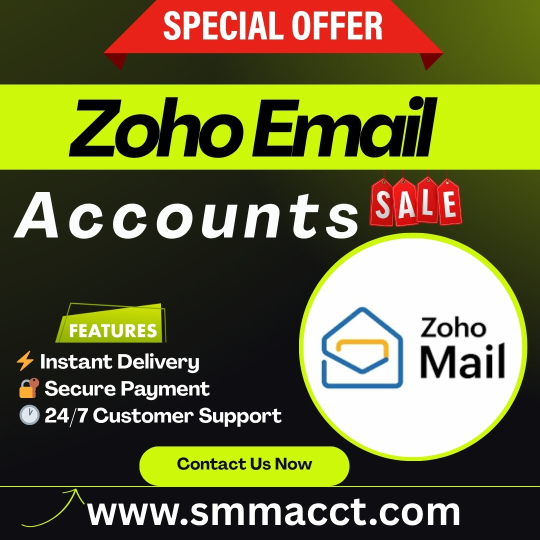 Buy Zoho Email Accounts - Professional Email