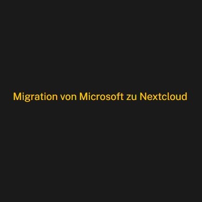 MicrosoftZu Nextcloud Profile Picture