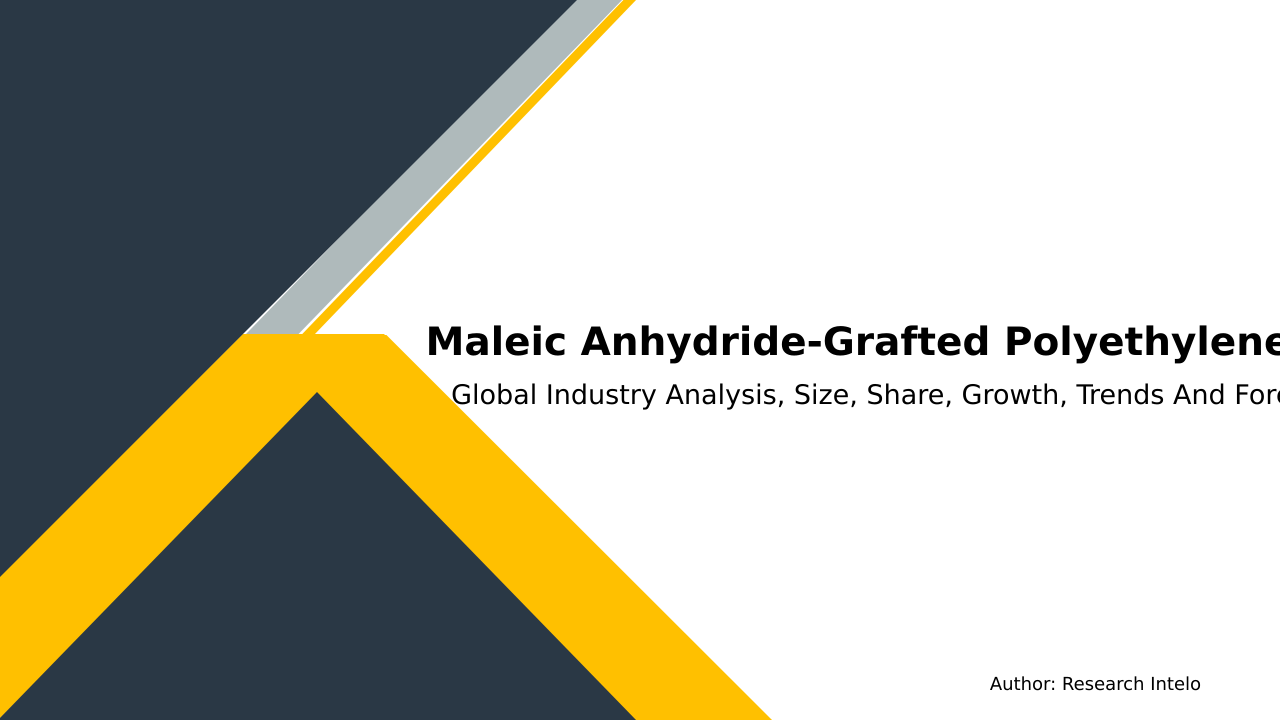Maleic Anhydride-Grafted Polyethylene Market Research Report 2033