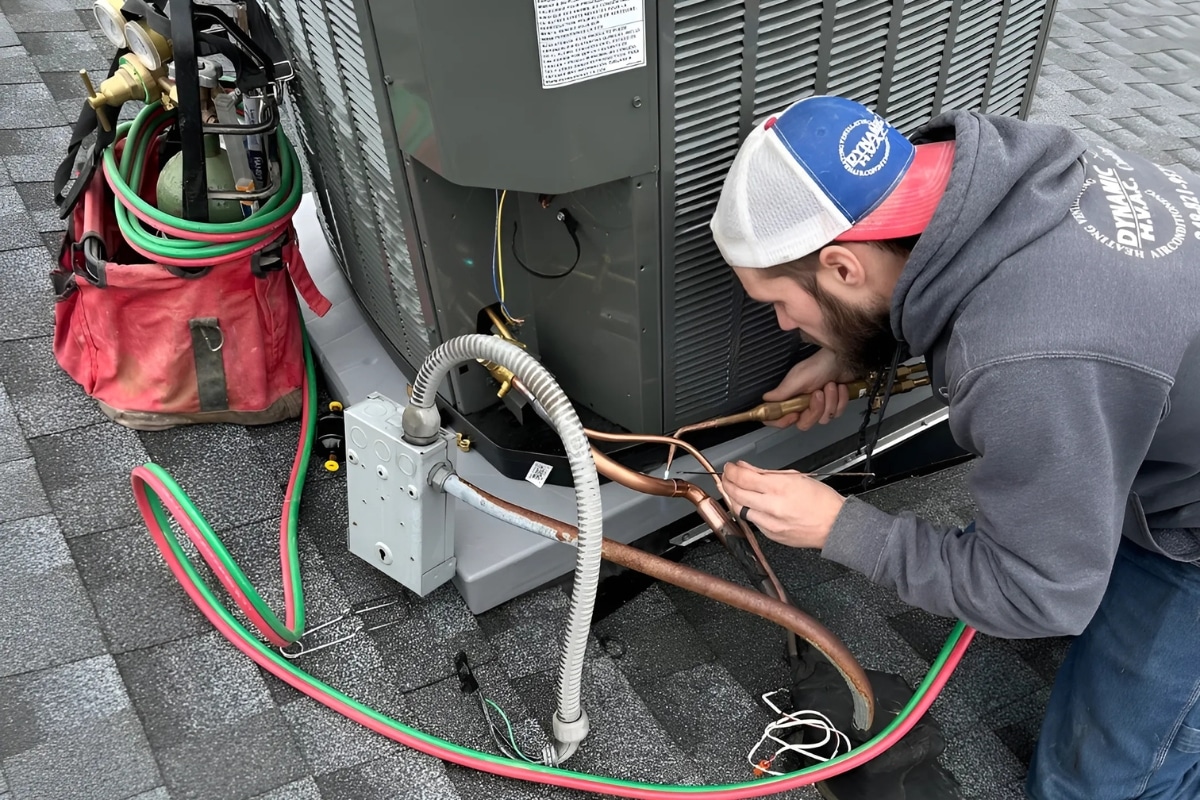 Air Conditioning Installation and Repair in Auburn Hills MI | AC Replacement | Cooling System Service | Energy Efficient AC | Residential HVAC Experts | Oakland County Southeast Michigan | Dynamic HVAC