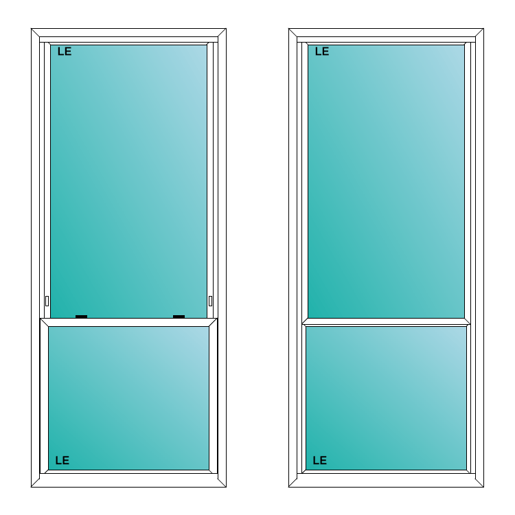 INSPIRE VINYL SH 3070 - Single Hung Window | SPIRE