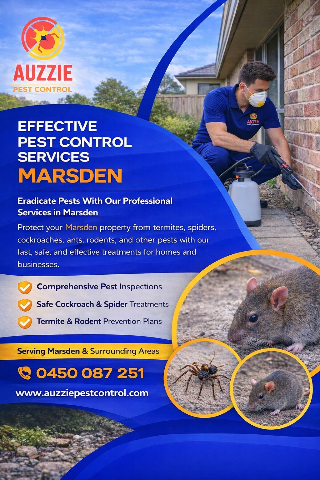 Effective Pest Control Services Marsden. - Auzzie Pest Control