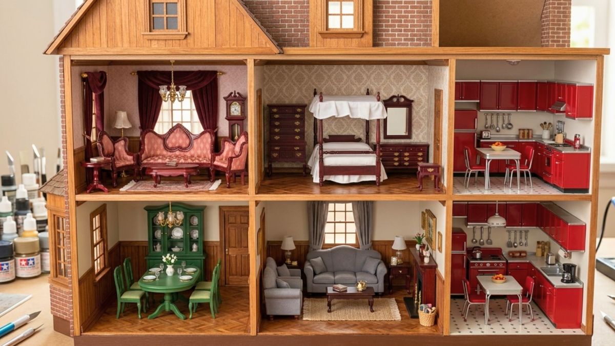Top 7 Ways Dollhouse Miniature Furniture Transforms Dollhouses into Realistic Masterpieces – Real Good Toys