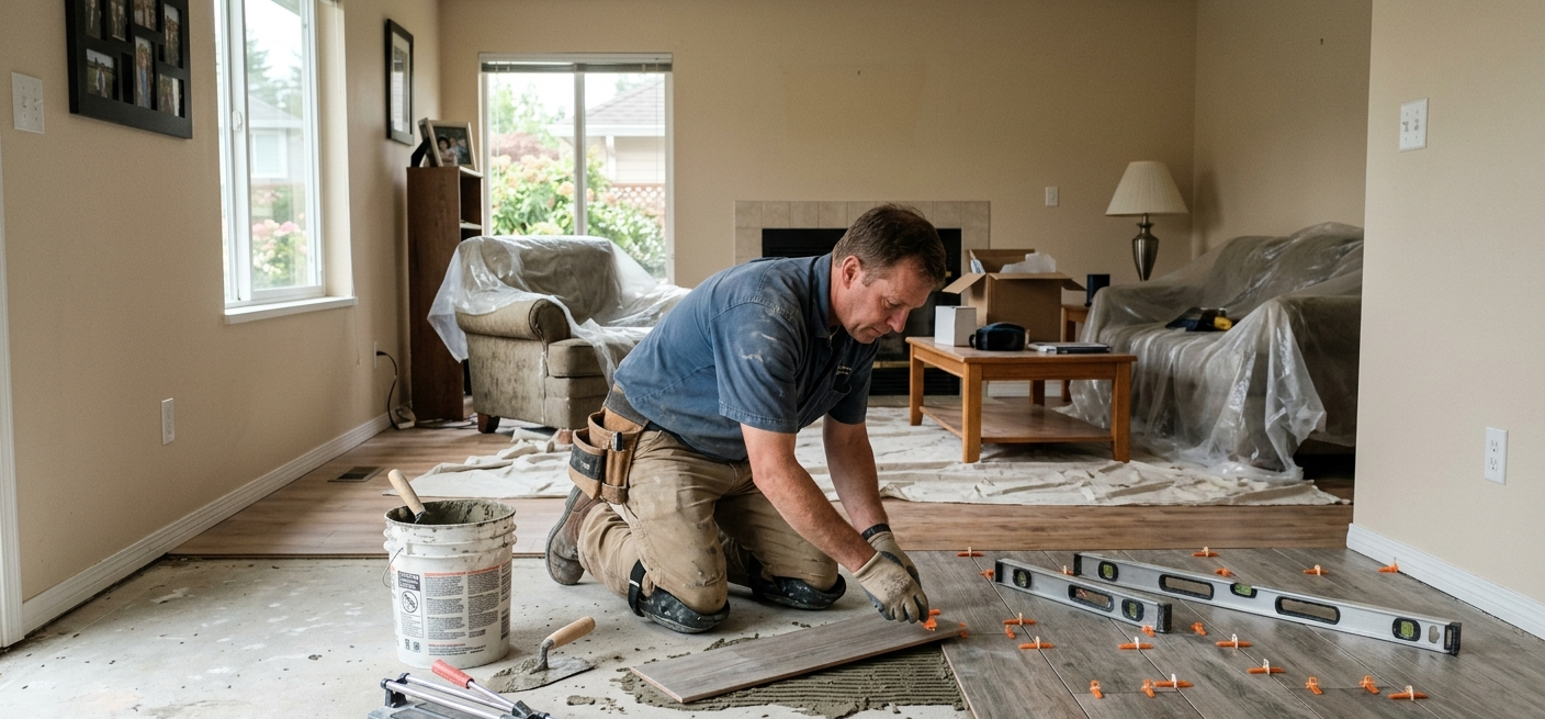 Floor Tile Installation Contractors Fort Worth TX | Southwest Tile