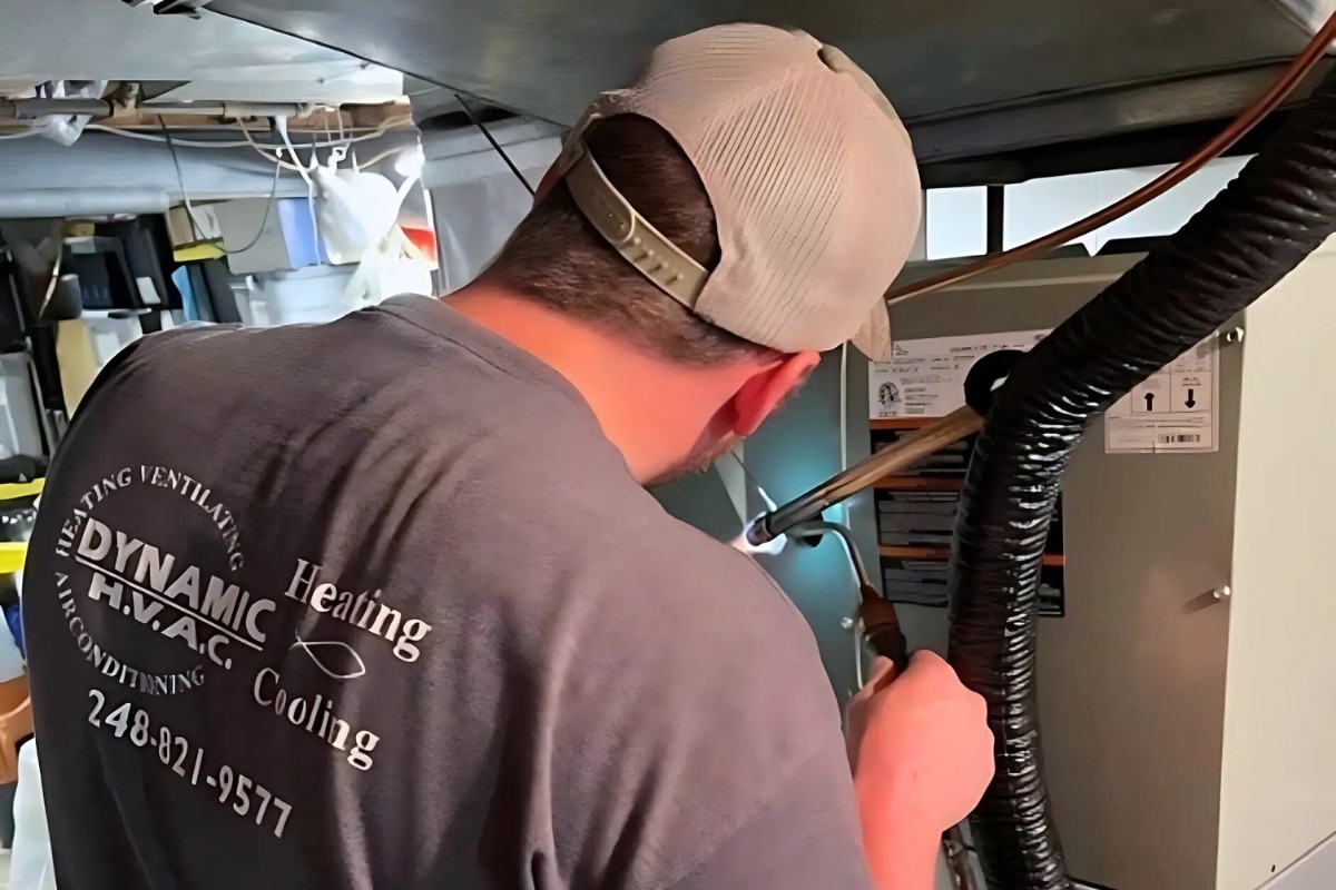 Furnace Installation and Repair in Clarkston MI | Heating Service | Furnace Replacement | Trusted Local HVAC Service Near Me Clarkston | Oakland County Southeast Michigan | Dynamic HVAC