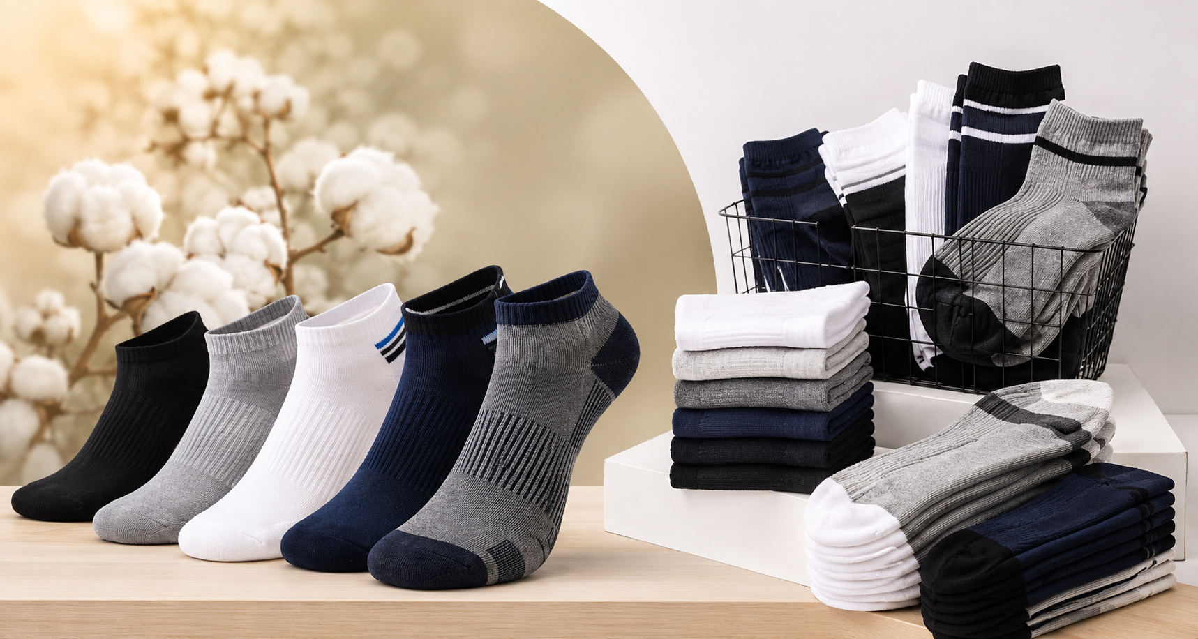 Best Socks Wholesaler in Delhi for Quality, Comfort & Bulk...