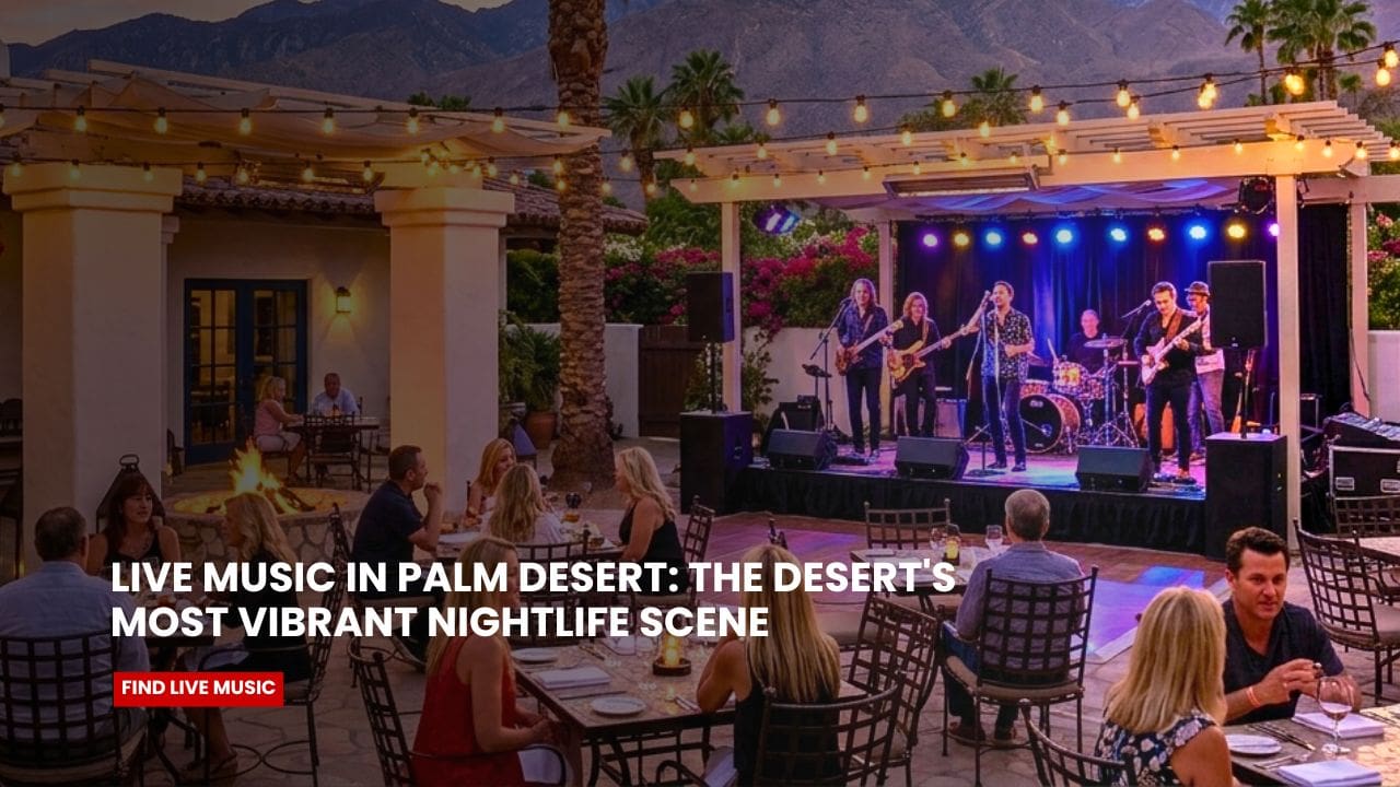Live Music in Palm Desert: The Desert's Most Vibrant Nightlife Scene - Find Live Music