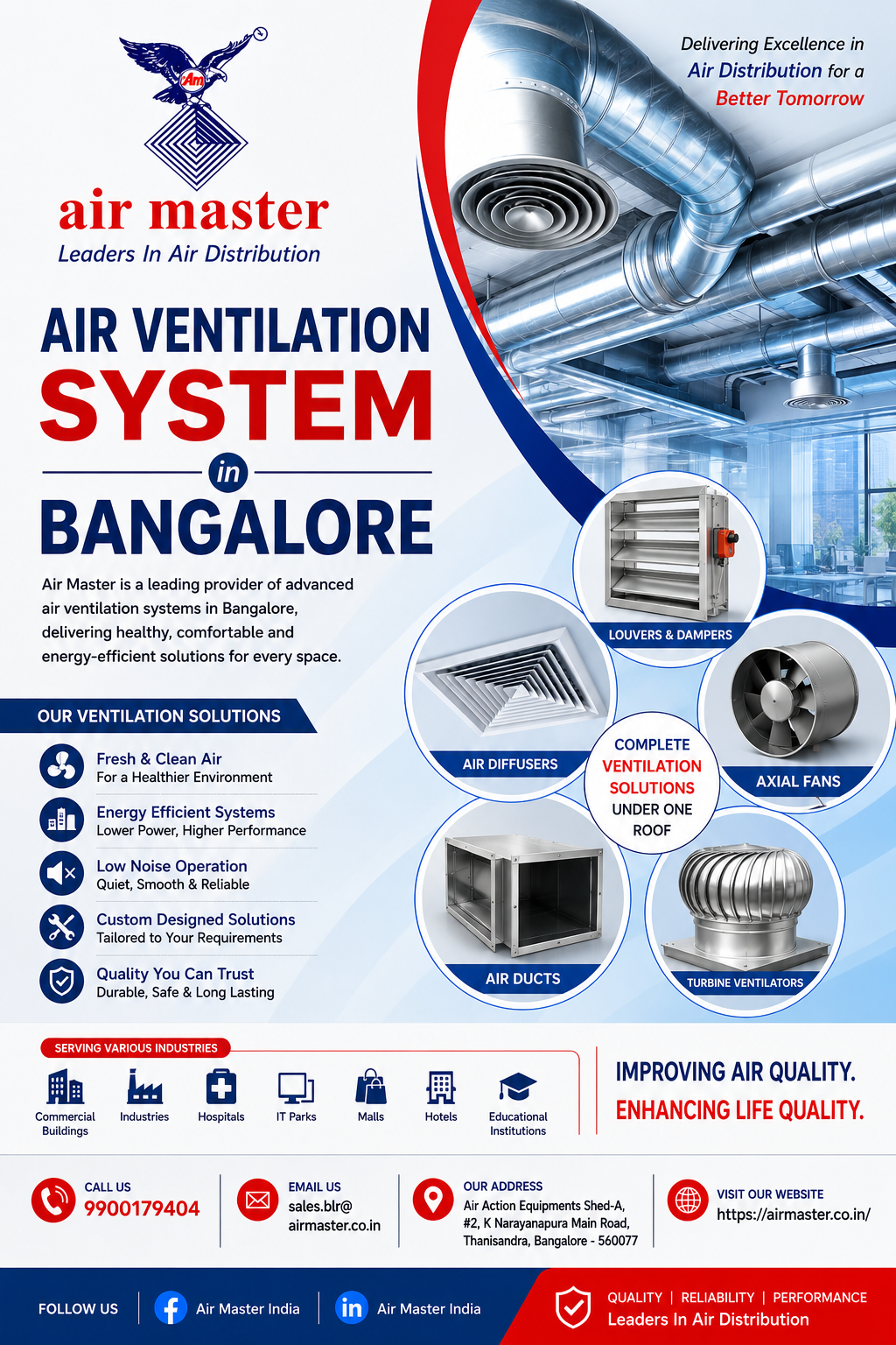 Improving Indoor Comfort with Advanced HVAC and Ventilation Solutions – Air Master