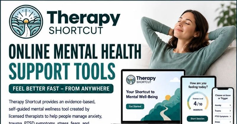 Therapy Shortcut – Online Mental Health Support Tools