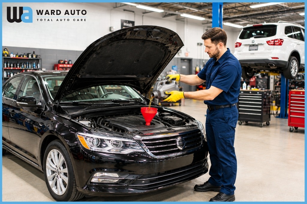 Oil Change Intervals for Brunswick County, NC - Ward Auto