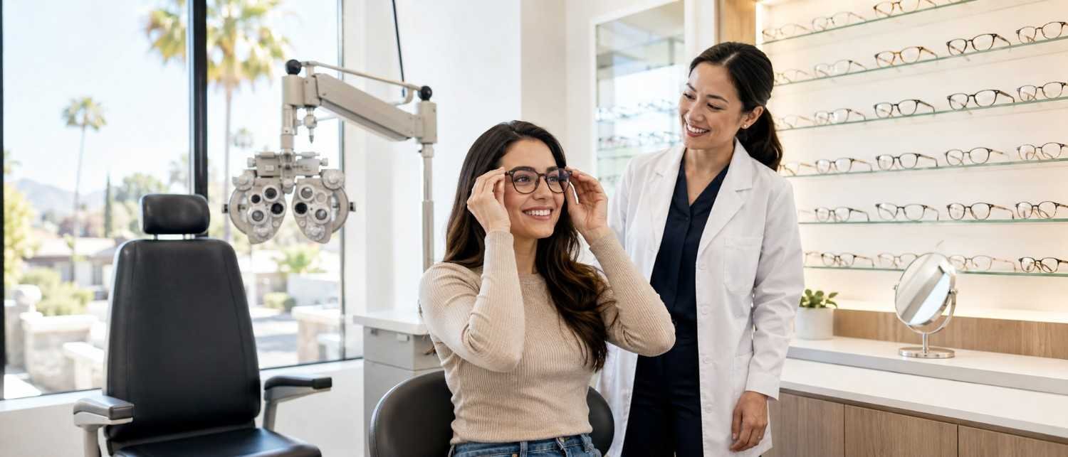 Eye Exam and Glasses in Burbank Same Day Service Available