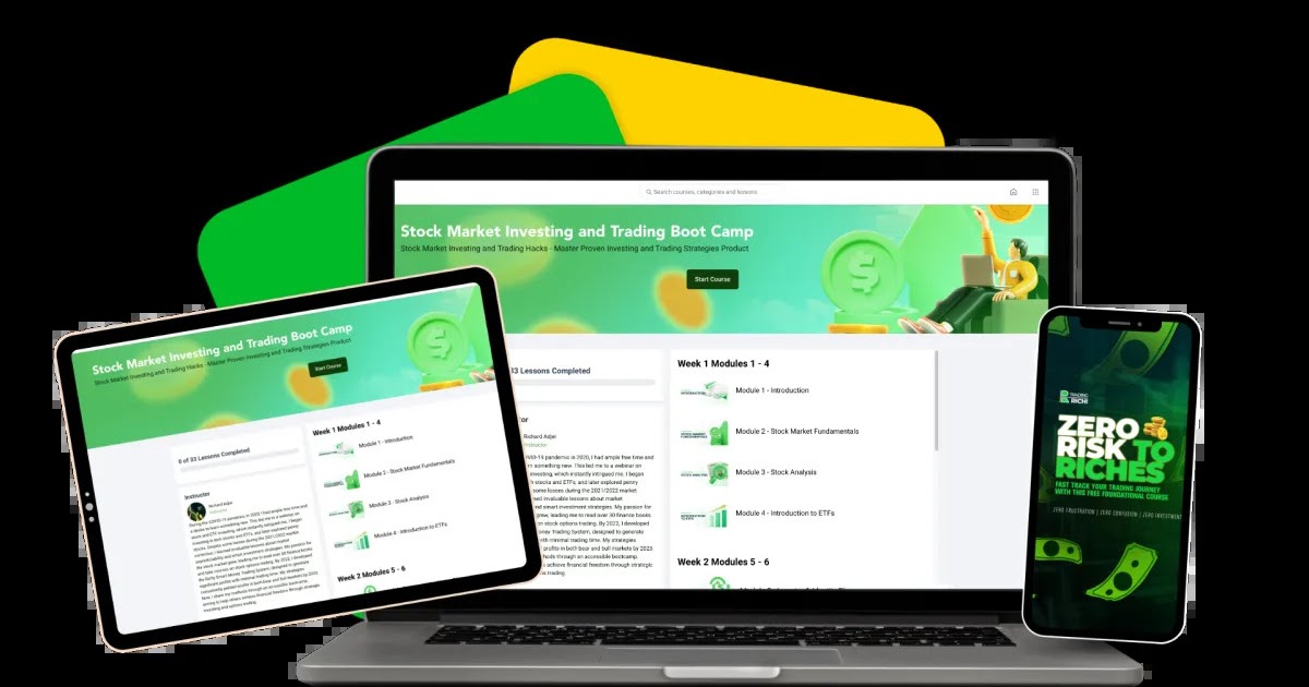 Trading Rich Makes Learning the Markets Easier With a Stock Trading Course Online
