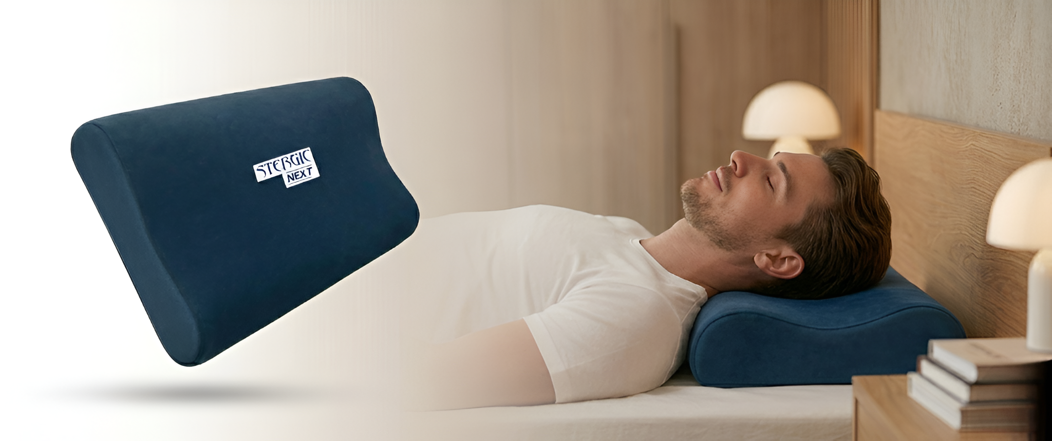 How a Cervical Pillow Helps with Neck & Shoulder Pain  – Stergic