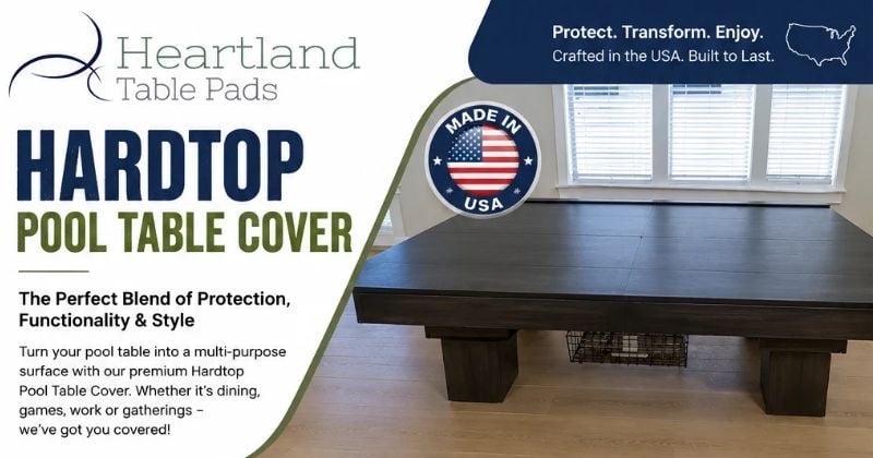 Hardtop Pool Table Cover for Everyday Use