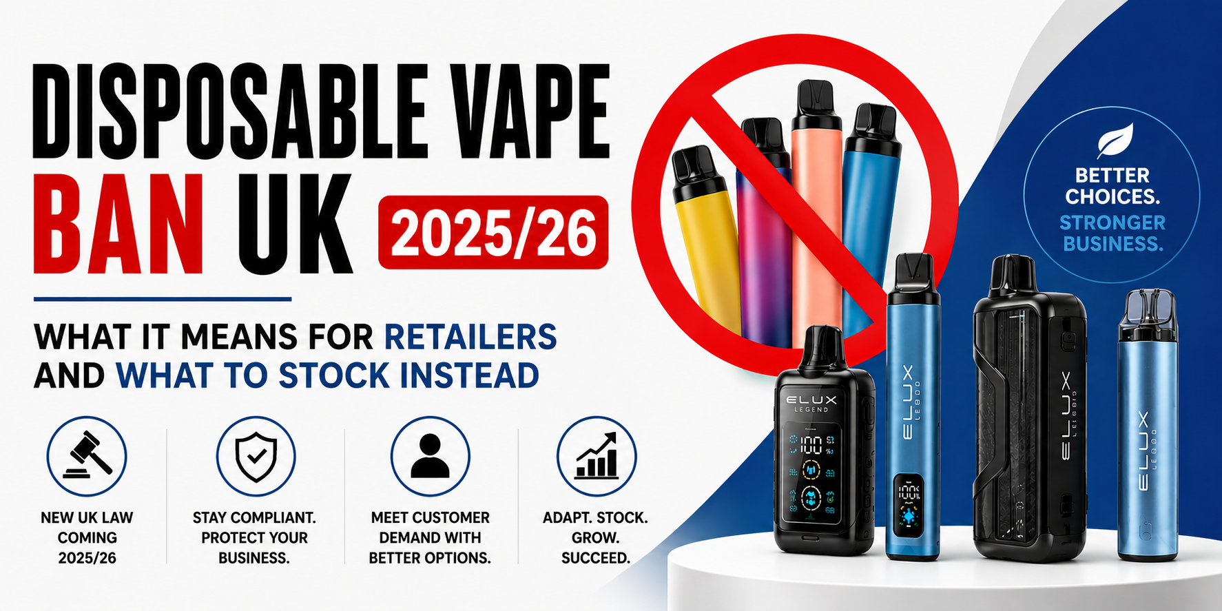 Disposable Vape Ban UK 2025/26: what it means for retailers and what t  – Vapemoor