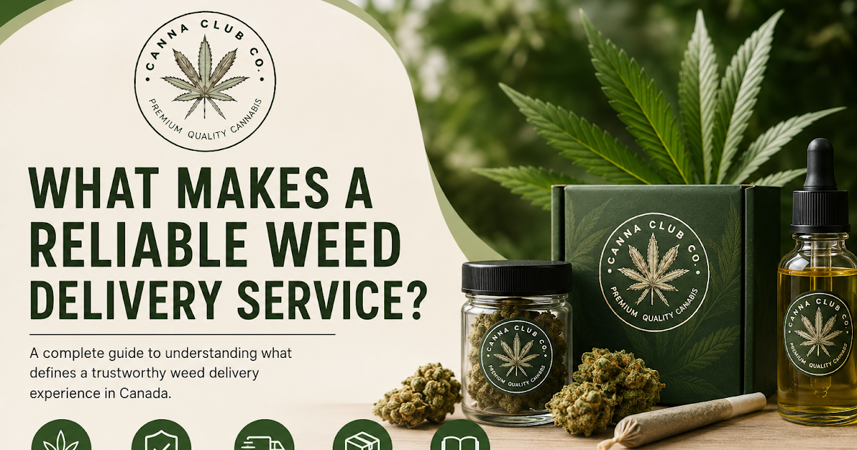 What Makes a Reliable Weed Delivery Service