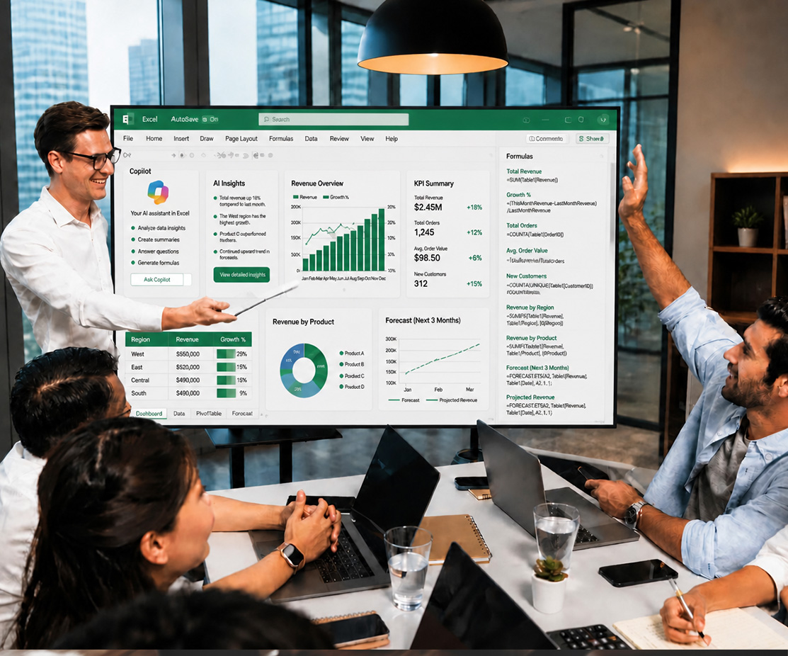Excel Copilot Masterclass: AI-Powered Automation & Productivity