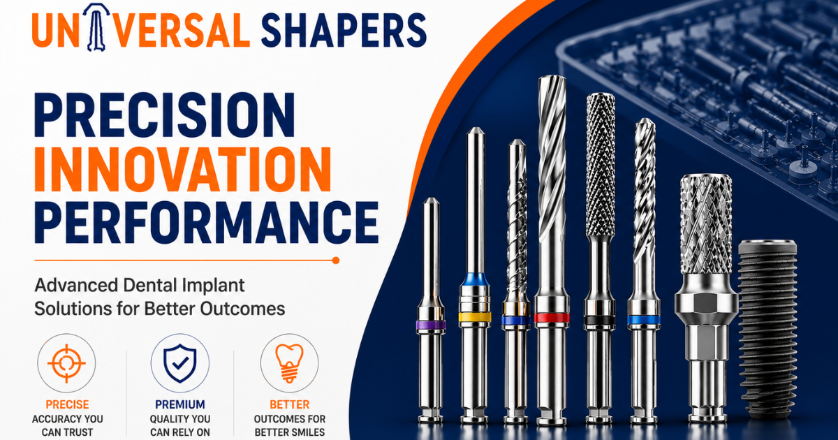 Guided Implant Surgery: Choosing the Right Drill Kit  – Universal Shapers