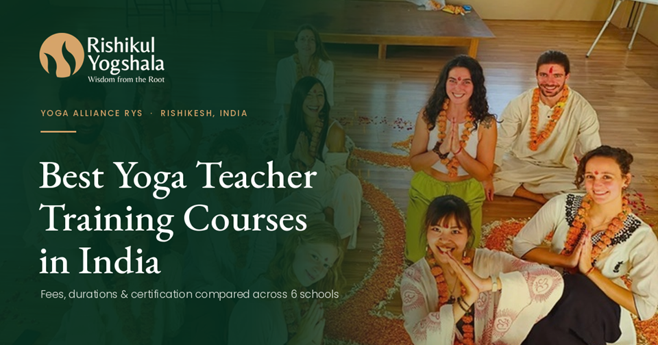 Best Yoga Teacher Training Courses in India 2026