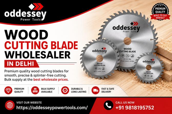 Wood Cutting Blade Wholesaler in Delhi for Quality Cutting Solutions | Articles | Oddessey Power Tools | Gan Jing World - Technology for Humanity | Video & Movie Streaming