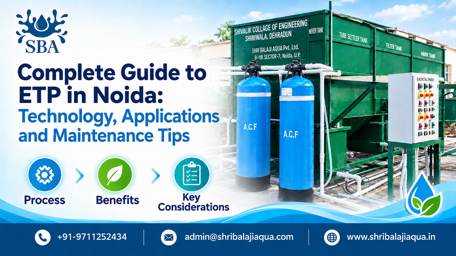 Complete Guide to ETP in Noida: Technology, Applications and Maintenance Tips - Lucknow